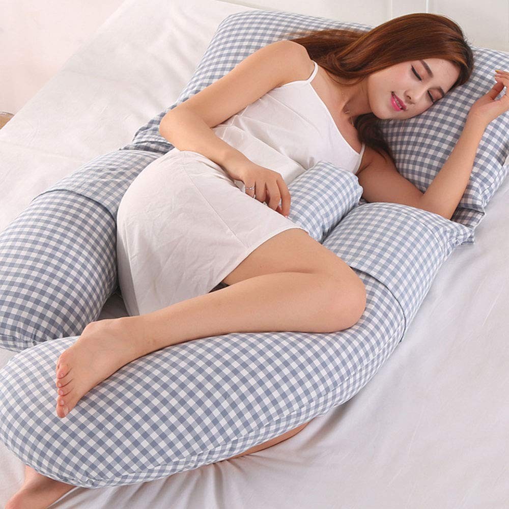 阿优威多功能全棉孕妇枕u型枕