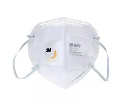 3M 9001V PM2.5颗粒物防护口罩 耳戴式带呼吸阀 3个/袋  2件装