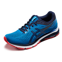  ASICS亚瑟士男鞋GT-1000 7专业稳定跑步鞋运动鞋1011A042-400 (蓝色、42)