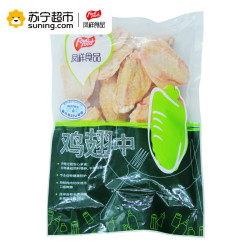 凤祥食品 鸡翅中 500g*3份+肉夹馍饼胚220g