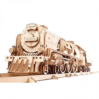 UGEARS· V-Express木质机械传动火车模型