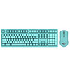 Akko 艾酷 3108 机械键盘键鼠套装 (Cherry红轴、薄荷蓝、108键)