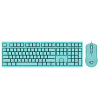 Akko 艾酷 3108 机械键盘键鼠套装 (Cherry黑轴、薄荷蓝、108键)