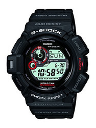 Casio G Shock Mudman 数字表盘男式手表 - G9300-1 [手表] Casio