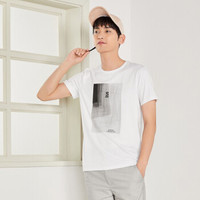 Semir 森马 19048001243 男士印花短袖T恤