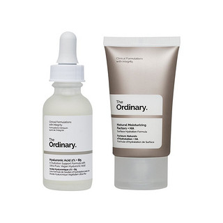 The Ordinary 保湿补水日用套装（2%HA+B5精华液 30ml + NMF保湿面霜 30ml ）