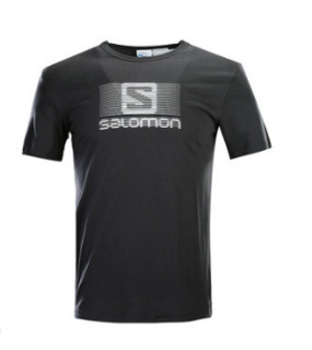 SALOMON 萨洛蒙 400622 男款跑步短袖T恤