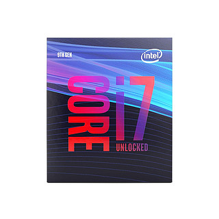 intel 英特尔 酷睿系列 i7-9700K CPU处理器 8核8线程 3.6GHz
