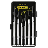 史丹利(Stanley)螺丝刀套装 金属精密6件套 66-039