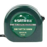 世达（SATA）91322 凯锐系列公英制钢卷尺5M/16FT×19MM