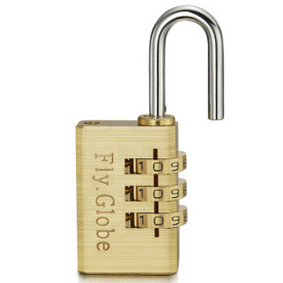 飞球 Fly.Globe) 密码锁行李箱铜挂锁宿舍储物柜小锁头箱包锁320