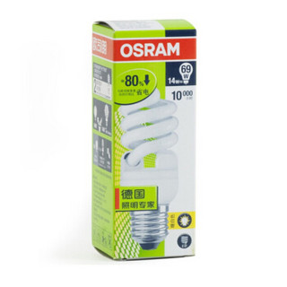 OSRAM 欧司朗 迷你螺旋型节能灯 E27大口 6500k 14W