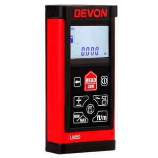 大有（Devon）50米测距仪LM50 手持式红外线测距仪 量房测量仪电子尺 五金工具