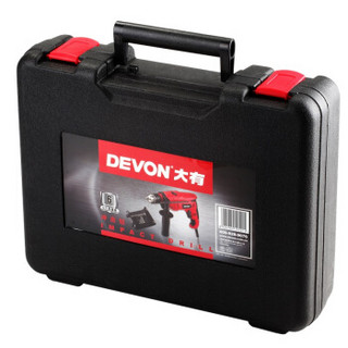 大有（Devon）13mm冲击钻工具箱1515 手电钻手枪钻冲击电转钻 五金电动工具套装