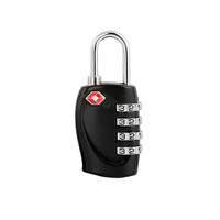 奥本 密码锁 出国旅行挂锁箱包锁背包锁 健身房柜门锁7603 黑色