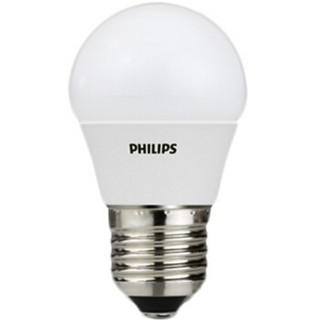 PHILIPS 飞利浦 LED球泡 E27大口 黄光 3W