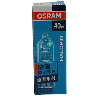 欧司朗(OSRAM)灯珠 卤素系列G9 40W溴钨灯 十只装