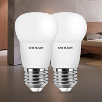 OSRAM 欧司朗 LED球泡 E27大口 暖色 4.5W*2支