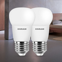 OSRAM 欧司朗 LED球泡 E27大口 日光色 3.3W*2支