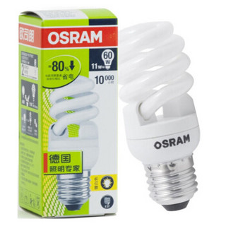 OSRAM 欧司朗 迷你螺旋节能灯 E27大口 2700K 11W*4支