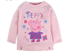 Peppa Pig 小猪佩奇 儿童卫衣 *3件
