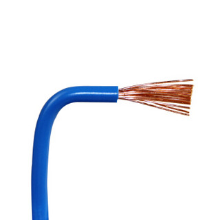 FAR EAST CABLE 远东电缆 电线电缆 BVR4平方 国标家装空调热水器用铜芯电线单芯多股软线 双色 100米