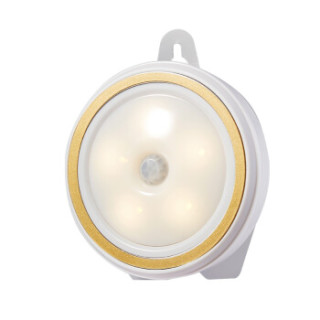 商品panasonic 松下 hhlt0209 led 便携随手贴红外线感应小夜灯 暖