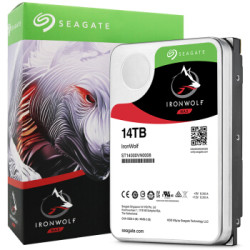 SEAGATE 希捷 IronWolf 酷狼 NAS硬盘 14TB 256MB 7200rpm ST14000VN0008