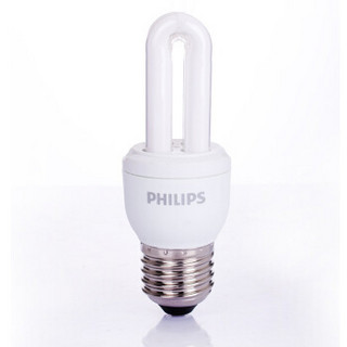 PHILIPS 飞利浦 紧凑型节能灯 E27大口 6500K 5W*6支