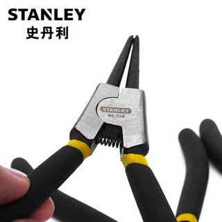 史丹利（Stanley）卡簧钳 9寸德式孔用弯嘴卡簧钳（内卡） 84-448-23