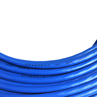 远东电缆（FAR EAST CABLE）电线电缆 ZC-BVR1.5平方家装照明国标铜芯阻燃单芯多股软线100米 蓝色（简装）