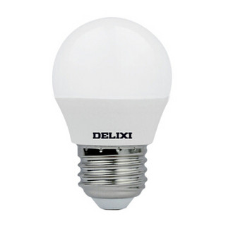 DELIXI 德力西 G45-801 LED球泡 E27 冷白光 3W