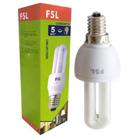 FSL 佛山照明 2U节能灯 E14小口 2700K 5W*4支