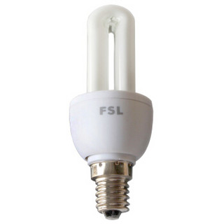 FSL 佛山照明 2U节能灯 E14小口 2700K 5W*4支