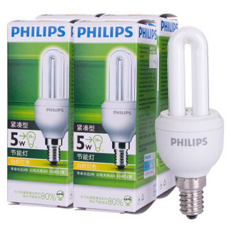 PHILIPS 飞利浦 紧凑型节能灯 E14小口