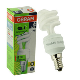 OSRAM 欧司朗 半螺旋型节能灯 E14小口