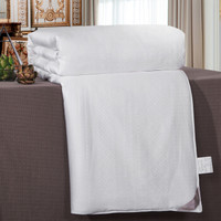 太湖雪 被芯家纺 100%桑蚕丝被 优质长丝填充 灯笼格全棉提花 春秋被 白色 净重3斤 220*240cm