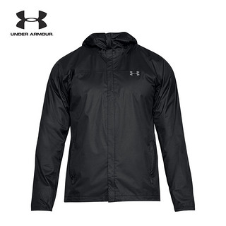 Under Armour 安德玛 UA男子 Shell 连帽登山运动夹克-1309336 (L、灰色)