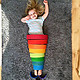 kidpik 创意彩虹积木堆叠玩具 彩虹套件6色