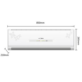 Midea 美的 KFR-35GW/BP3DN1Y-IF(2)  大1.5匹 壁挂式空调