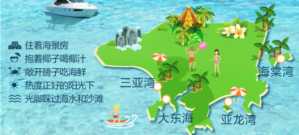 上海/石家庄-三亚5天4晚自由行(红树林/喜来登/亚特兰蒂斯/温德姆等酒店可选)