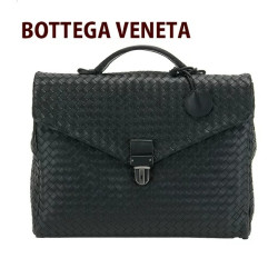BOTTEGA VENETA  113095 V4651 1000 男士编织公文包 