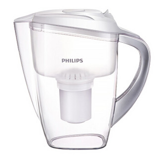 飞利浦（PHILIPS）WP2806 一壶七芯套装（含附件） 过滤净水器 家用滤水壶 净水壶 滤水杯