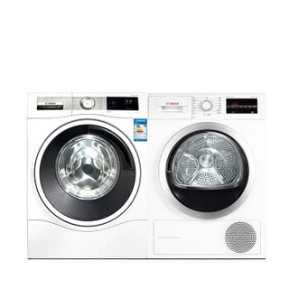 BOSCH 博世 WAU285600W 9公斤洗+WTW875600W 9公斤干 洗干套装