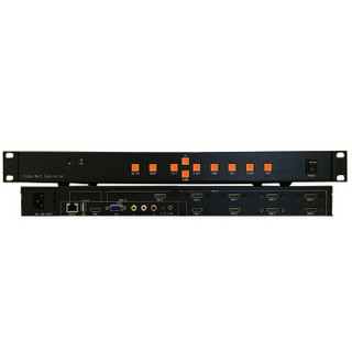 信特安 XTA609T-1 液晶电视拼接器1进9出hdmi视频画面处理器拼接屏幕控制器 HDMI VGA AV 音频输入支持定制