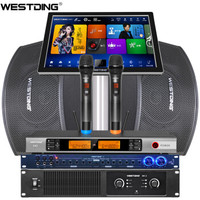 WESTDING 威斯汀 Q3音响 音箱家庭影院专业卡拉ok点歌机套装 家庭KTV音响 影院K歌 家用高清唱歌系统