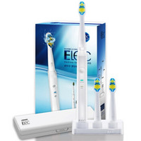 LEBOND 力博得 ELEC系列 LBE0601 成人电动牙刷（白色）电池型  （含3支刷头）