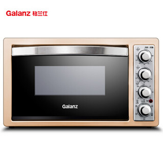 格兰仕（Galanz）家用电器多功能窖烤型电烤箱30升双层防爆门上下独立控温光波脱脂专业烘焙烘烤蛋糕面包K4S