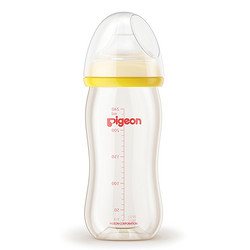 pigeon 贝亲 AA94 宽口径PPSU奶瓶 240ml（黄色旋盖/Lsize） *3件 +凑单品