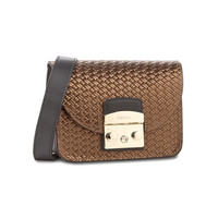 FURLA 芙拉 METROPOLIS GILDA MINI系列 887058/887059 女士编织斜挎包